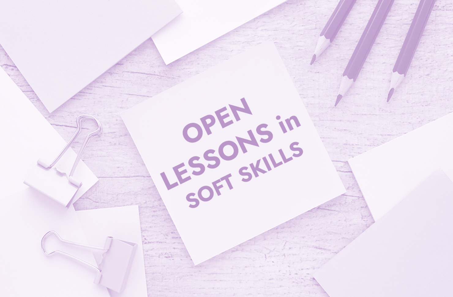 Open lessons in Soft Skills